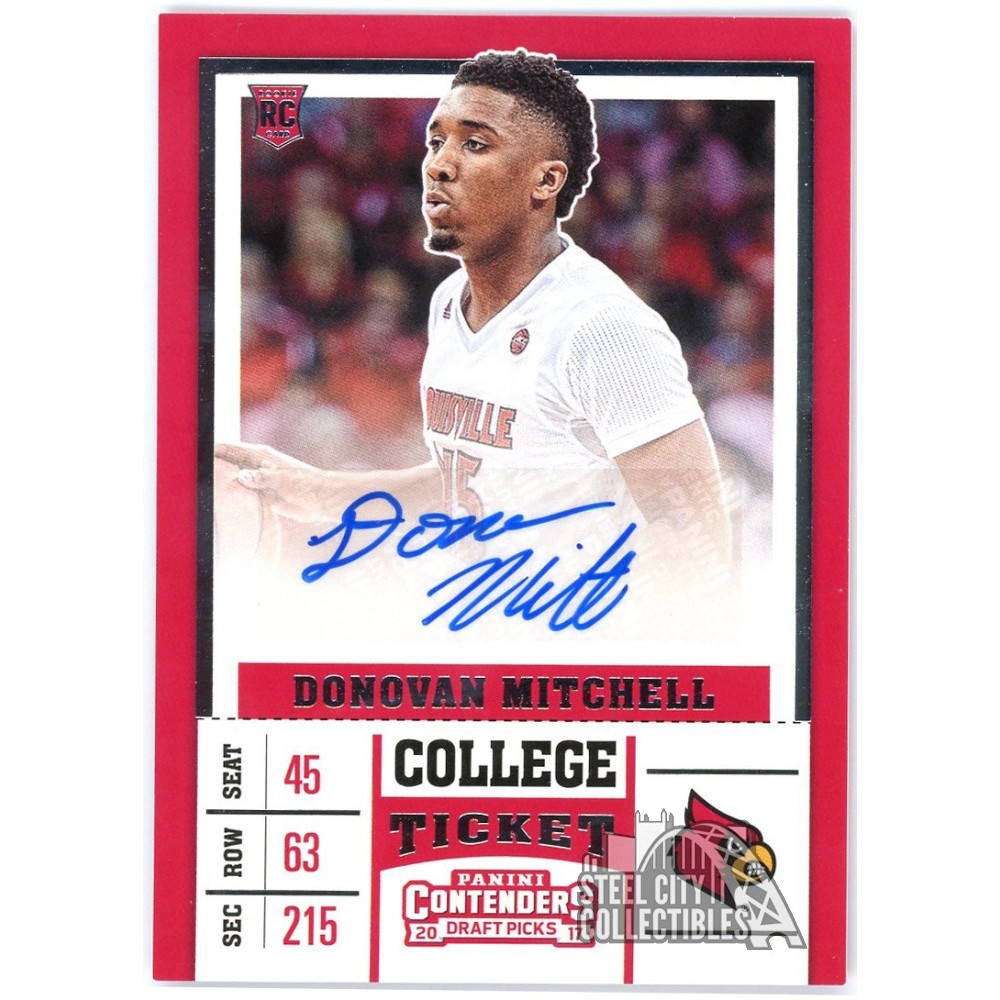 Panini Donovan 2017-18 Contenders Mitchell Rookie - Draft Card