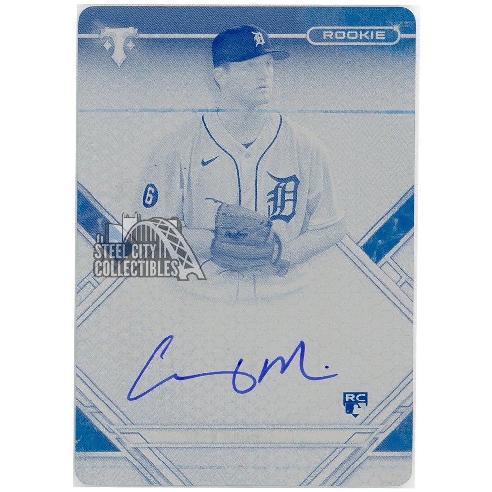 Casey Mize 2021 Topps Triple Threads Rookie Autograph Printing