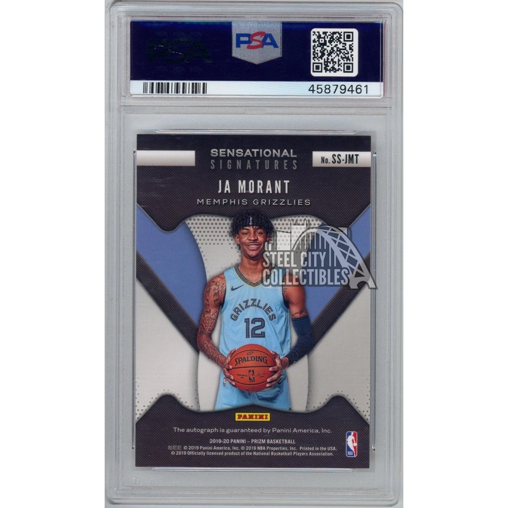 Ja Morant 2019-20 Panini Prizm Sensational Rookie Autograph Card