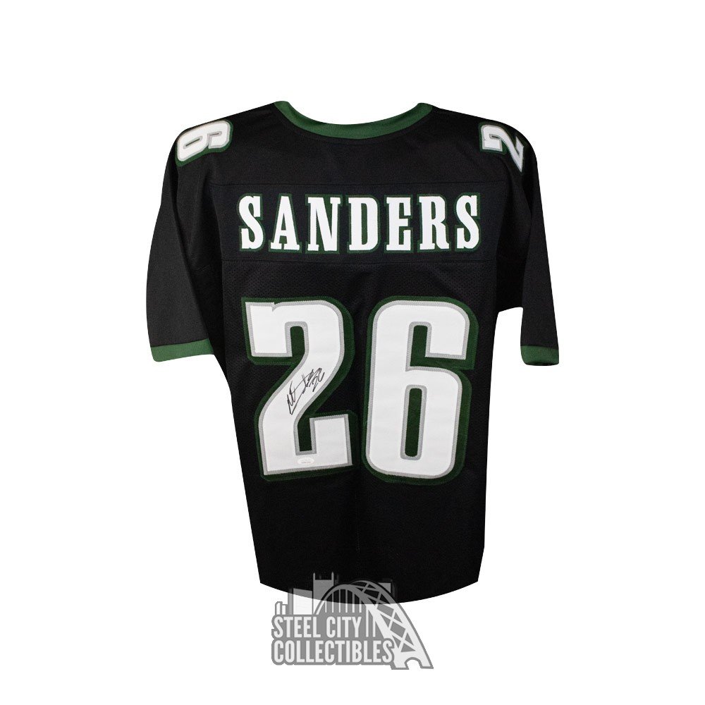 miles sanders black eagles jersey