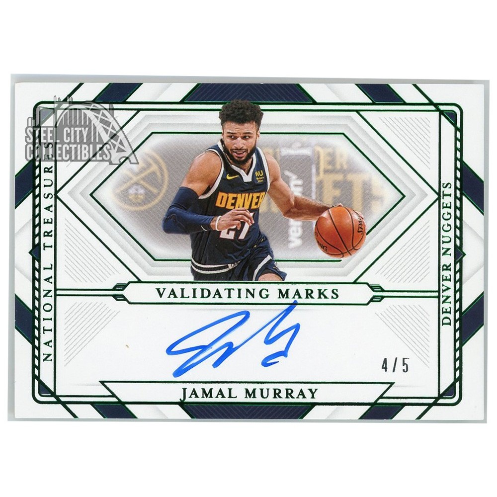 Jamal Murray 2020-21 Panini National Treasures Validating Marks