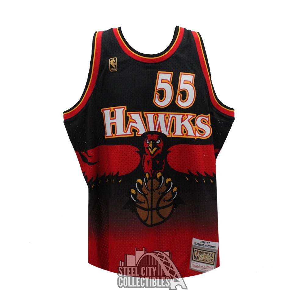 Atlanta Hawks Jersey - 55 Dikembe Mutombo