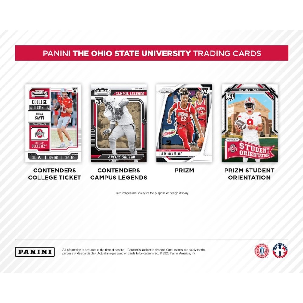 2025 Panini Ohio State University Collegiate Multi-Sport Hobby Box