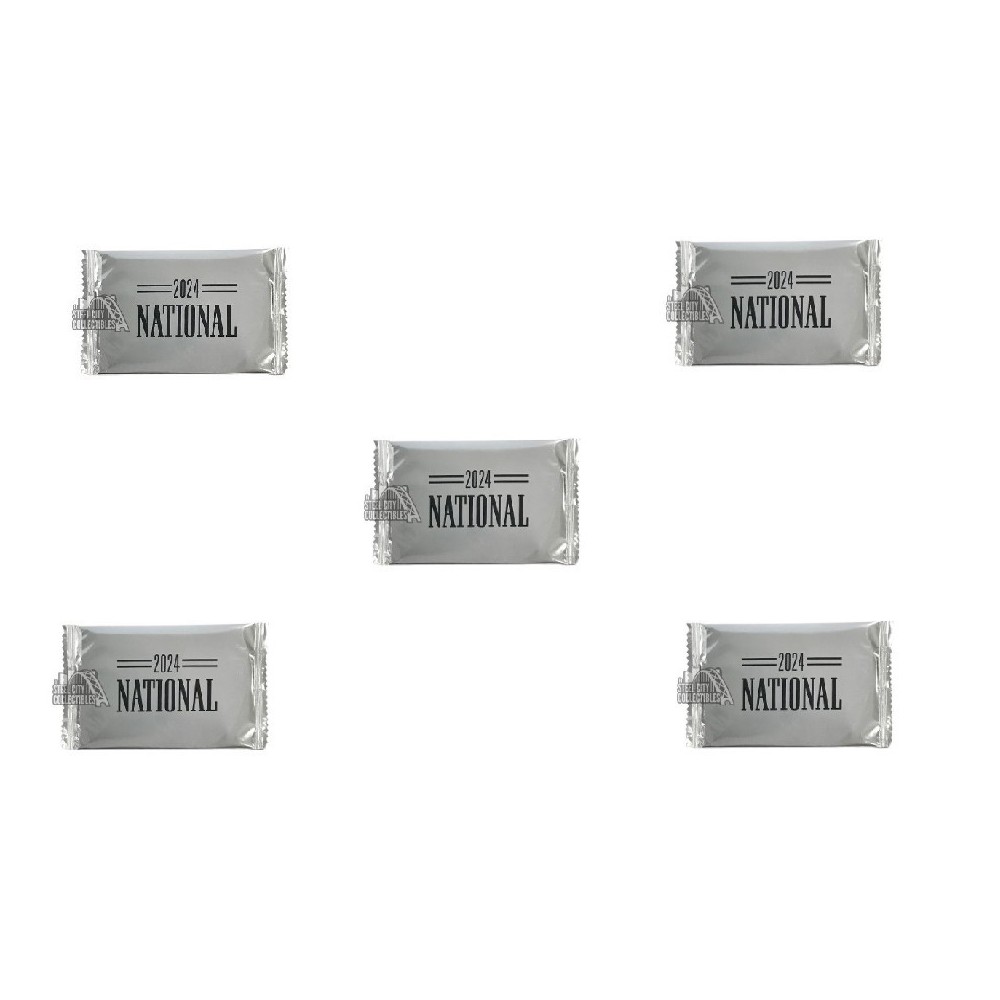 2024 Panini National Sports Convention Exclusive Silver 5Pack Lot Personal Break 10 Steve