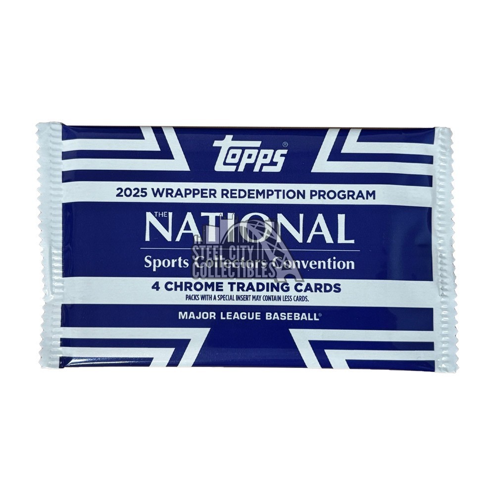その他 topps redemption 2025 Topps Chrome Baseball National Convention Silver Pack | Steel
