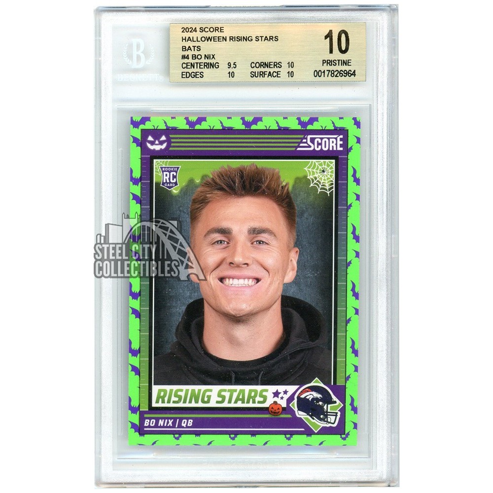 bo nix passing grade card 2024 Topps Now Football Rookie 12 PSA 10 Gem Mint | Football Cards 2024 When this collector pulled a