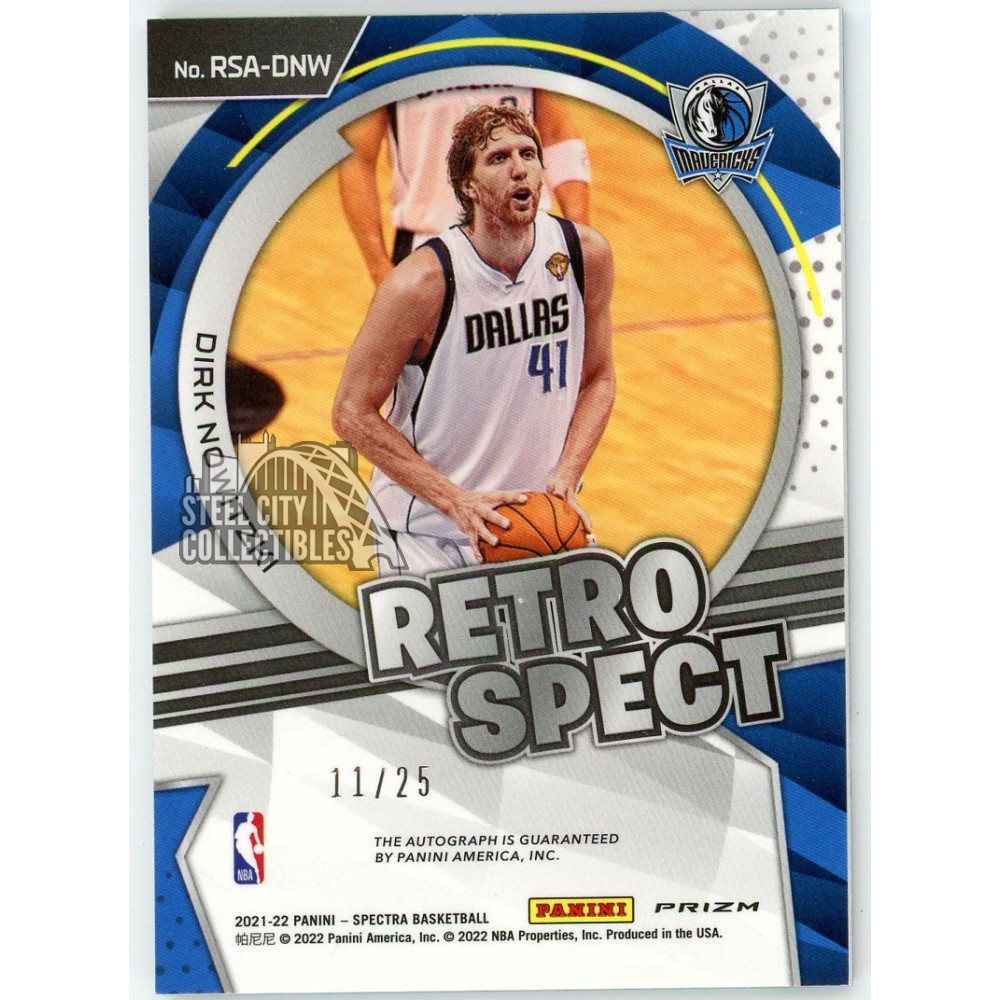 NBAカード Dirk Nowitzki 直書きサインカード NBAカード Dirk Nowitzki 直書きサインカード NBAカード Dirk Nowitzki