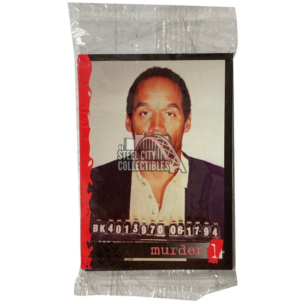 OJ Simpson Murder 1 10Card Set Steel City Collectibles