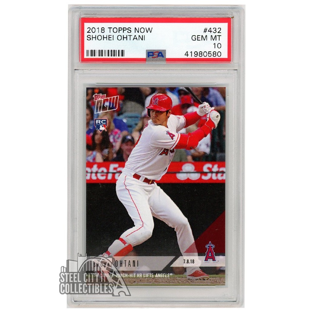 PSA10 GEM MINT 2018 Topps On Demand 大谷翔平 ルーキーカード RC No