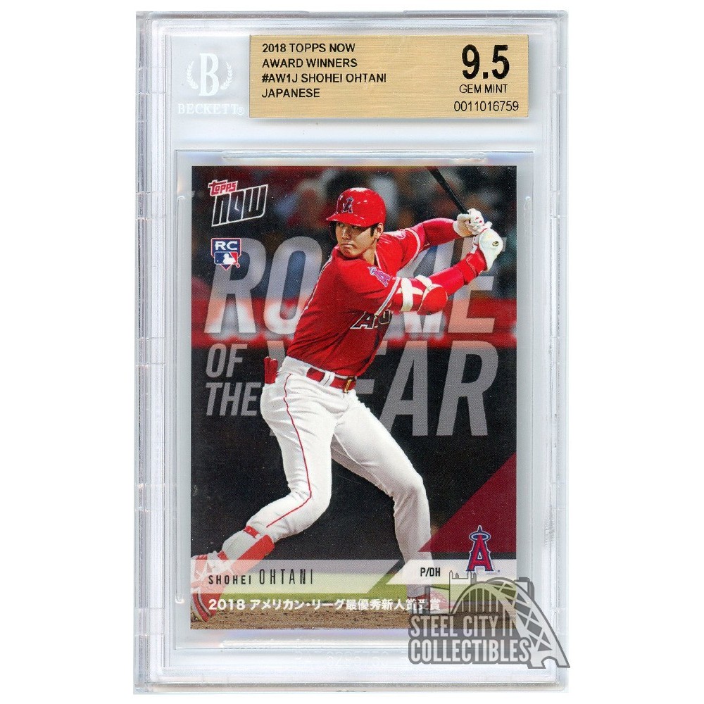 大谷翔平 2018Topps now 23J　▶デビュー戦初勝利　☆日本語　※え 大谷翔平 2018Topps now 23J▷デビュー戦初勝利☆日本語※え