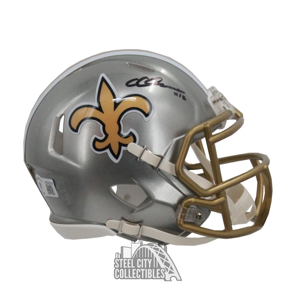 chris football helmet Cris Carter Signed Vikings Full-Size Authentic On-Field Retro (  Minnesota Awesome Beckett Authentication Chris Jones Signed Kansas City