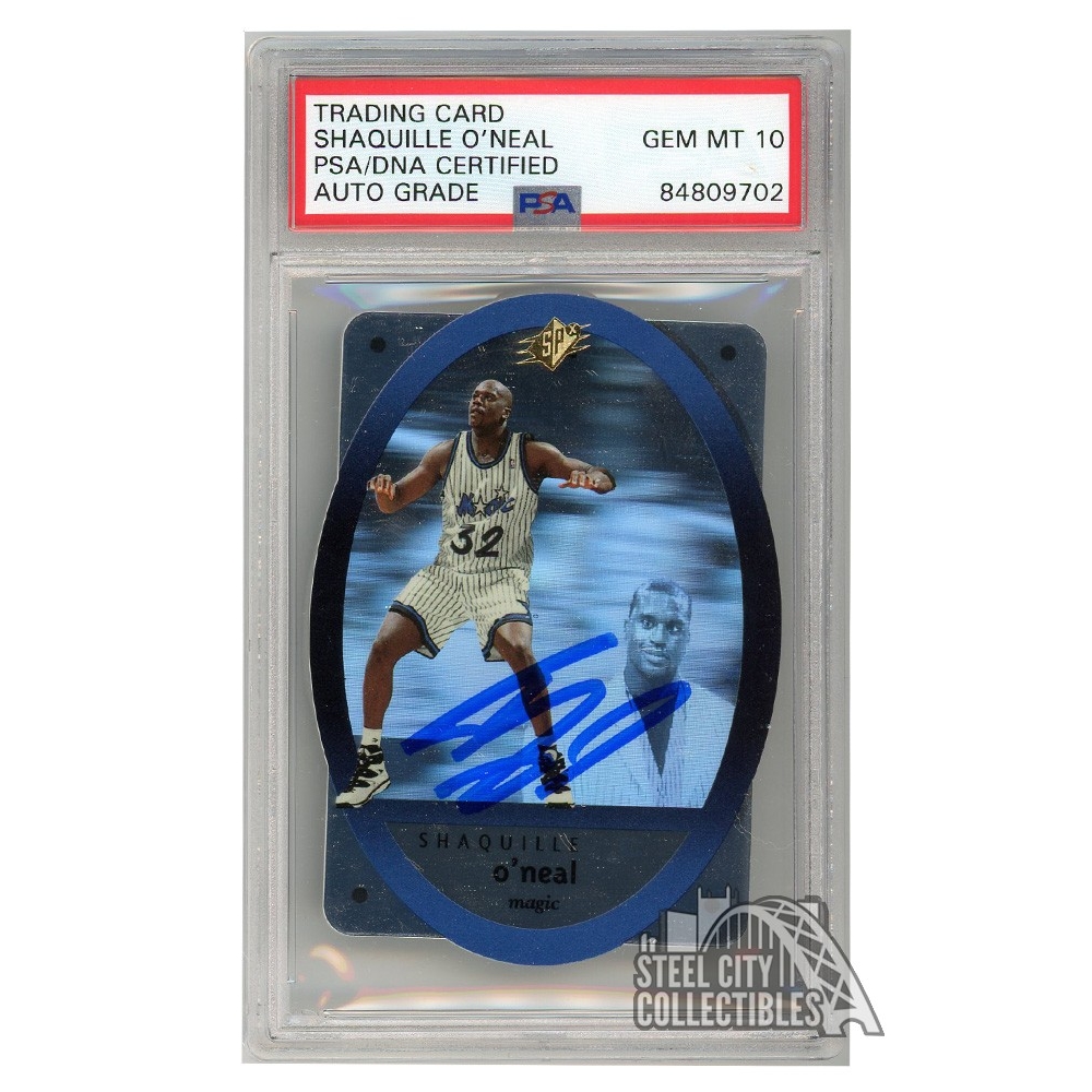 Shaquille O'Neal 1995-96 Upper Deck SPX Autograph Card #35