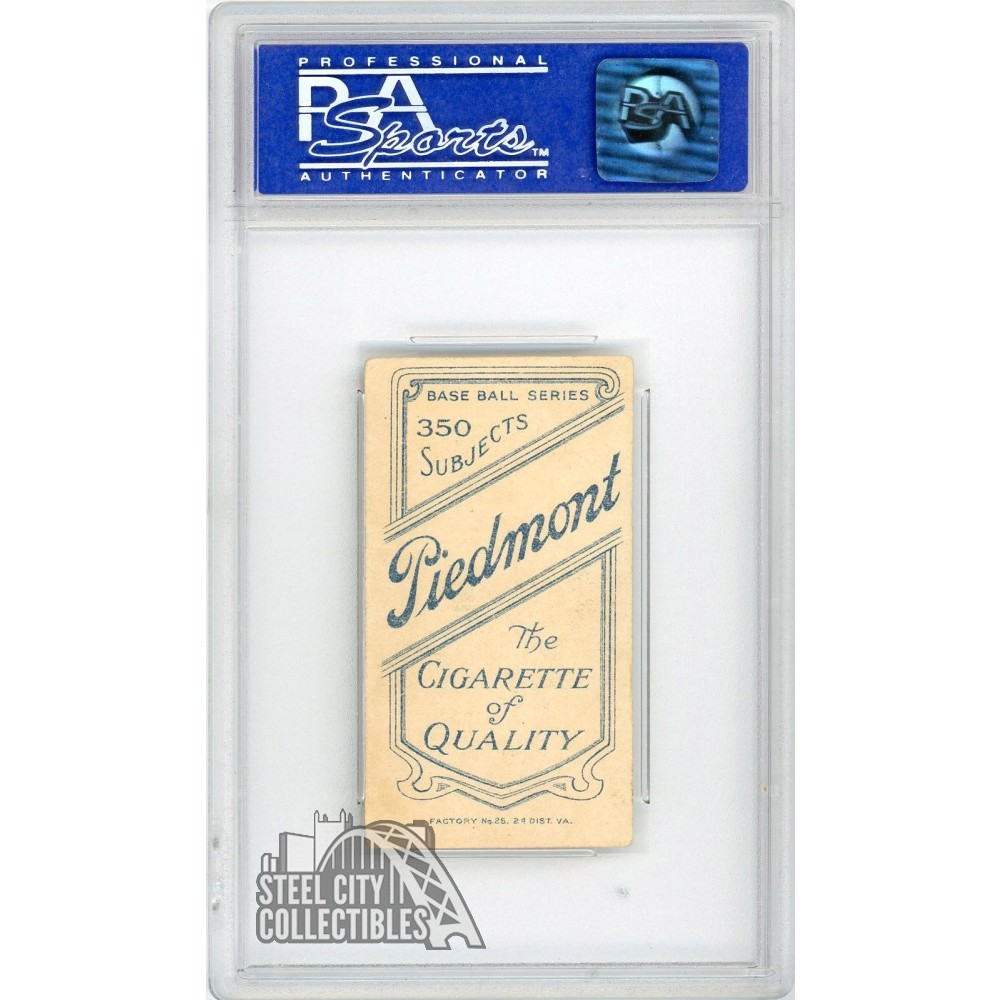 William J. O'Neil 1909-11 T206 Piedmont Baseball Card PSA 3