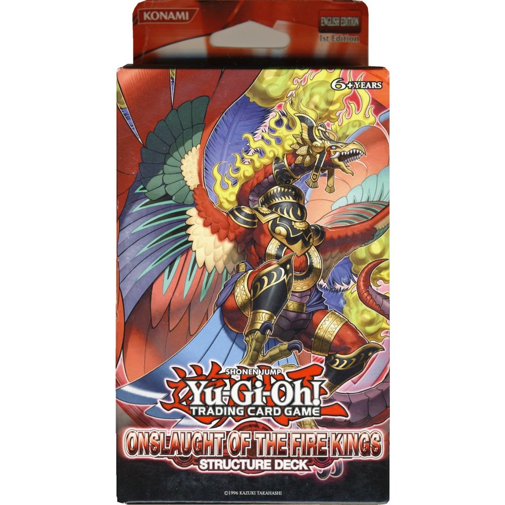 Konami YuGiOh Onslaught of the Fire Kings Structure Deck 1st