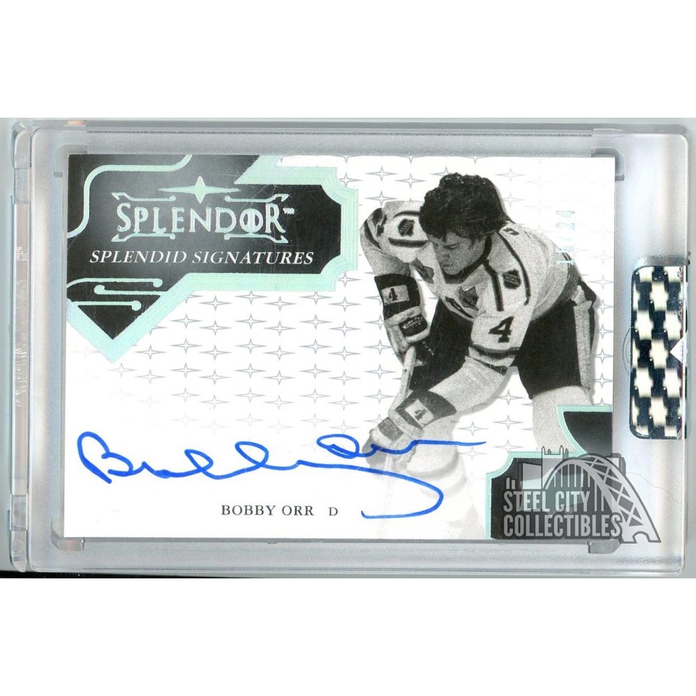Bobby Orr 2017-18 Upper Deck Splendor Splendid Signatures Auto