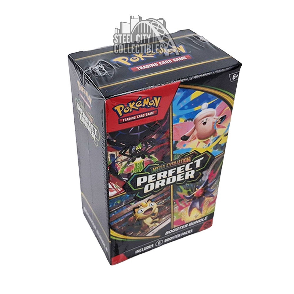 Pokemon Mega Evolution ME3 Perfect Order Booster Bundle | Steel City  Collectibles