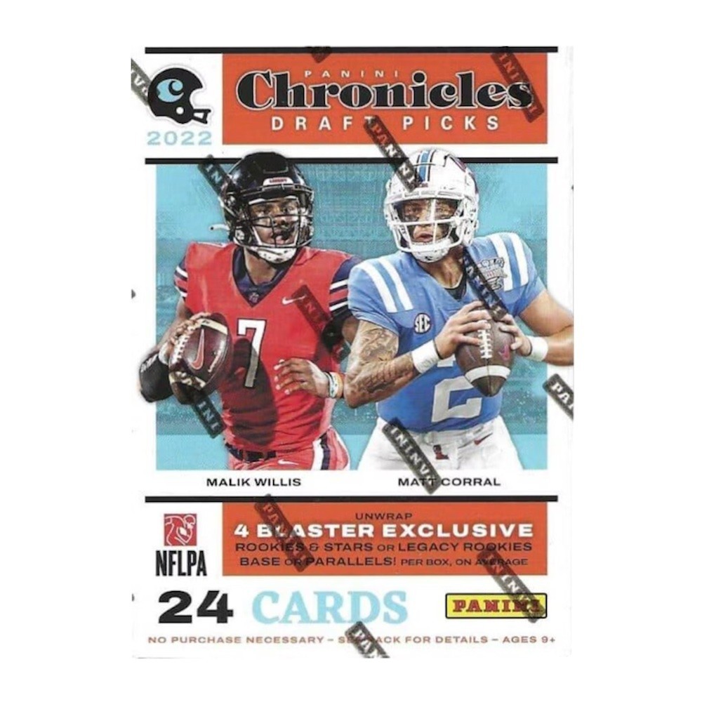 2022 Panini Chronicles Draft Picks Football 6Pack Blaster Box (Rookies