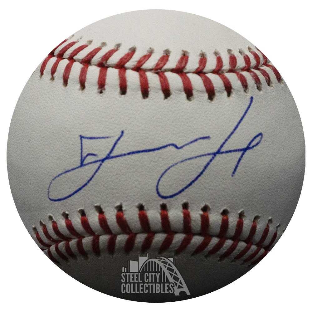 David Ortiz Autographed OML Baseball- JSA WA994702 | Steel City