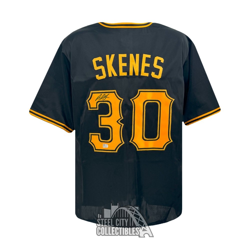 Paul Skenes Autographed Pittsburgh Custom Black Baseball Jersey
