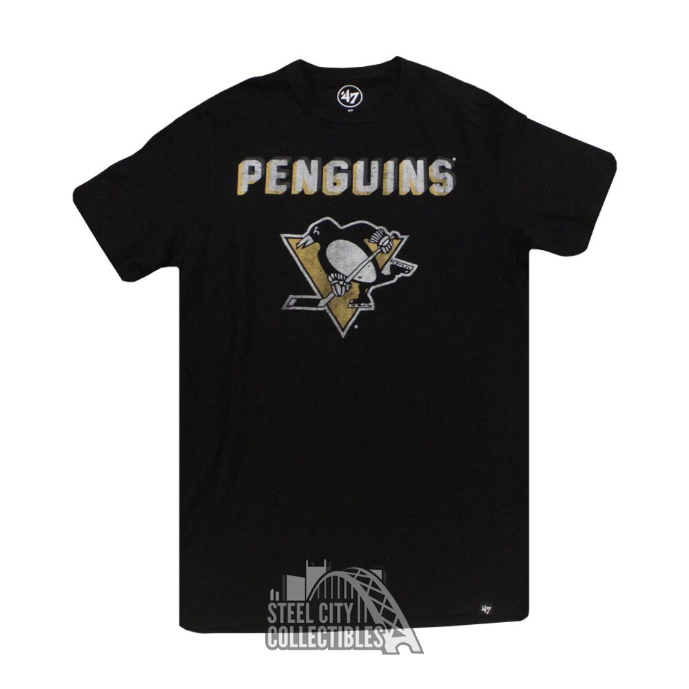 Pittsburgh Penguins 47 Brand Black Shirt Steel City Collectibles