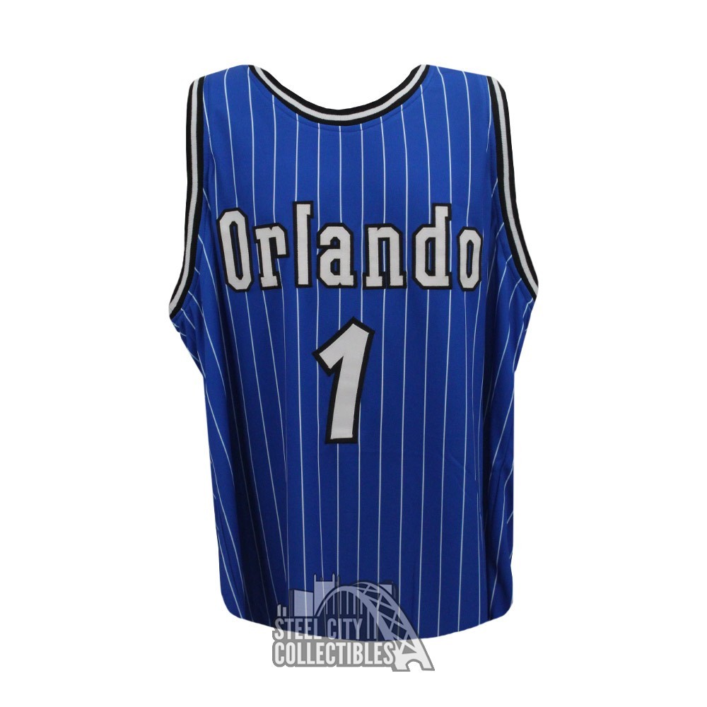 Anfernee Penny Hardaway Autographed Orlando Custom Blue Basketball Jersey  - BAS