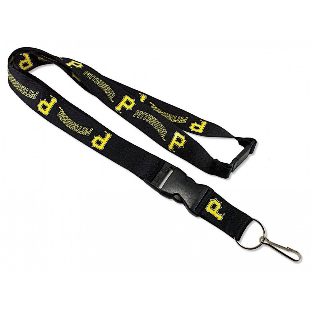 NFL Pittsburgh Steelers Team Lanyard, Black