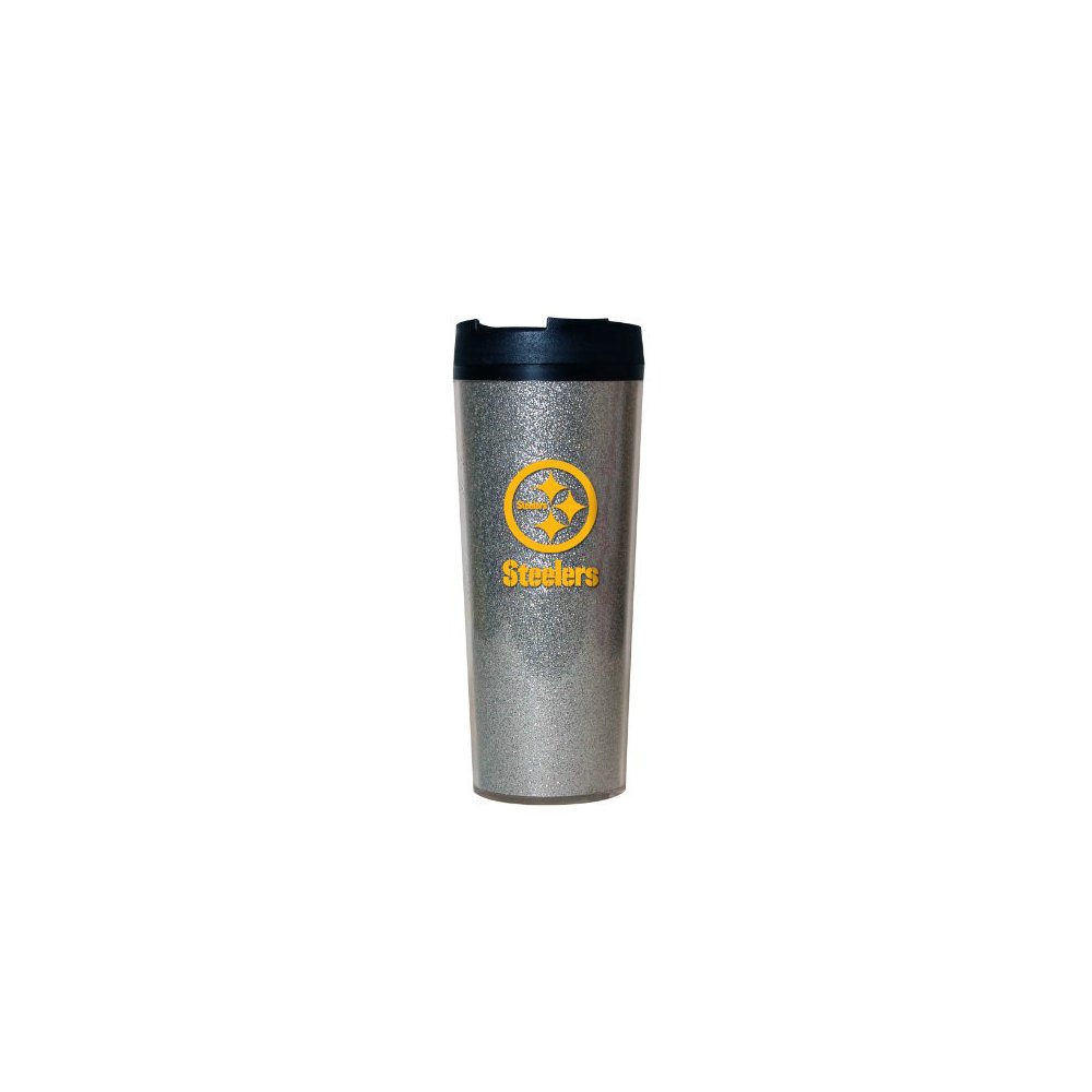 Pittsburgh Steelers NFL 20oz Glitter Travel Mug | Steel City Collectibles
