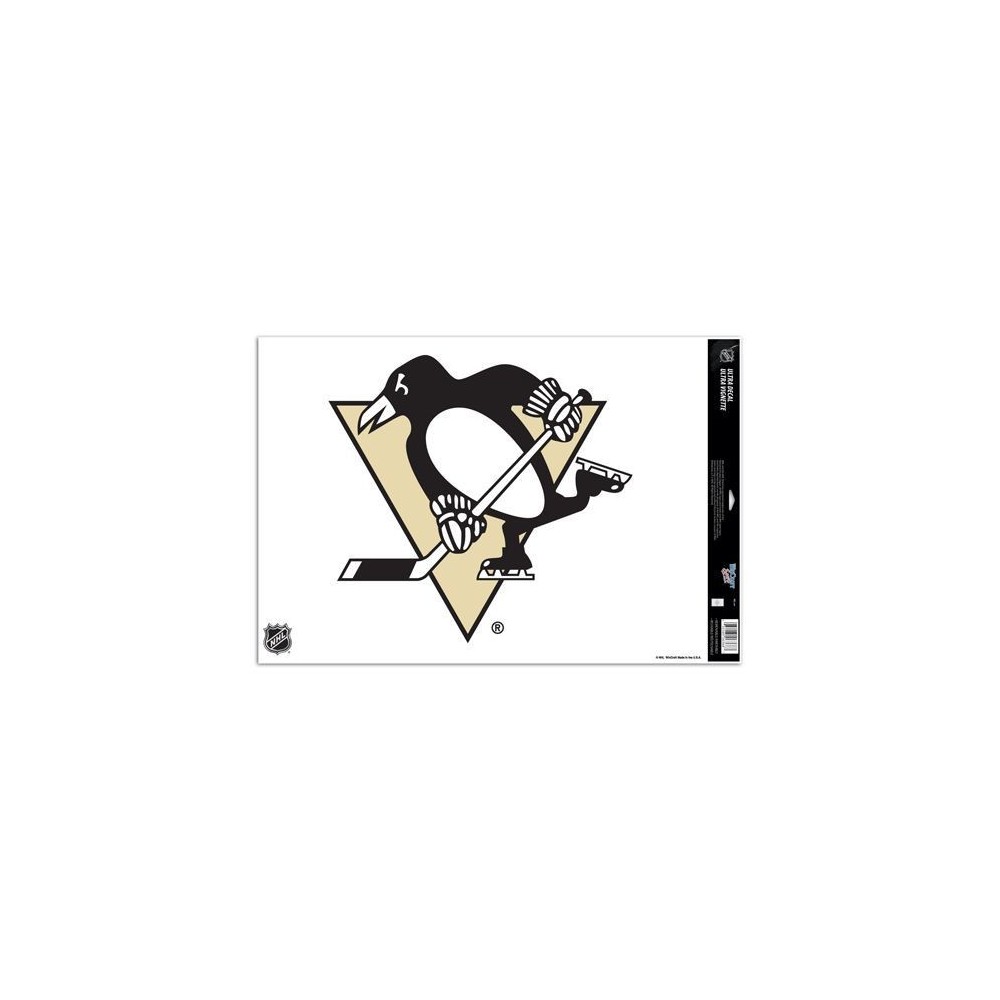 Pittsburgh Penguins NHL 10x11 Ultra Decal Steel City Collectibles