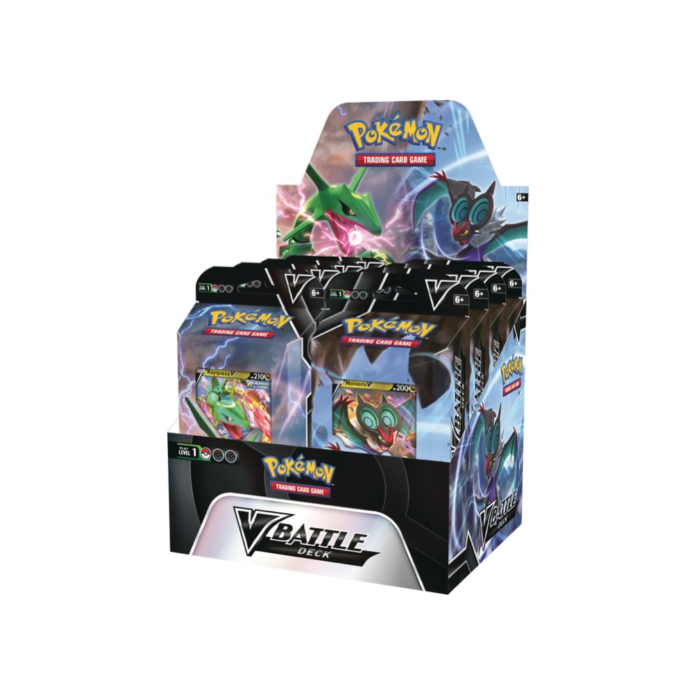 Pokemon TCG: V Battle Deck Bundle - Rayquaza vs. Noivern, Card Games