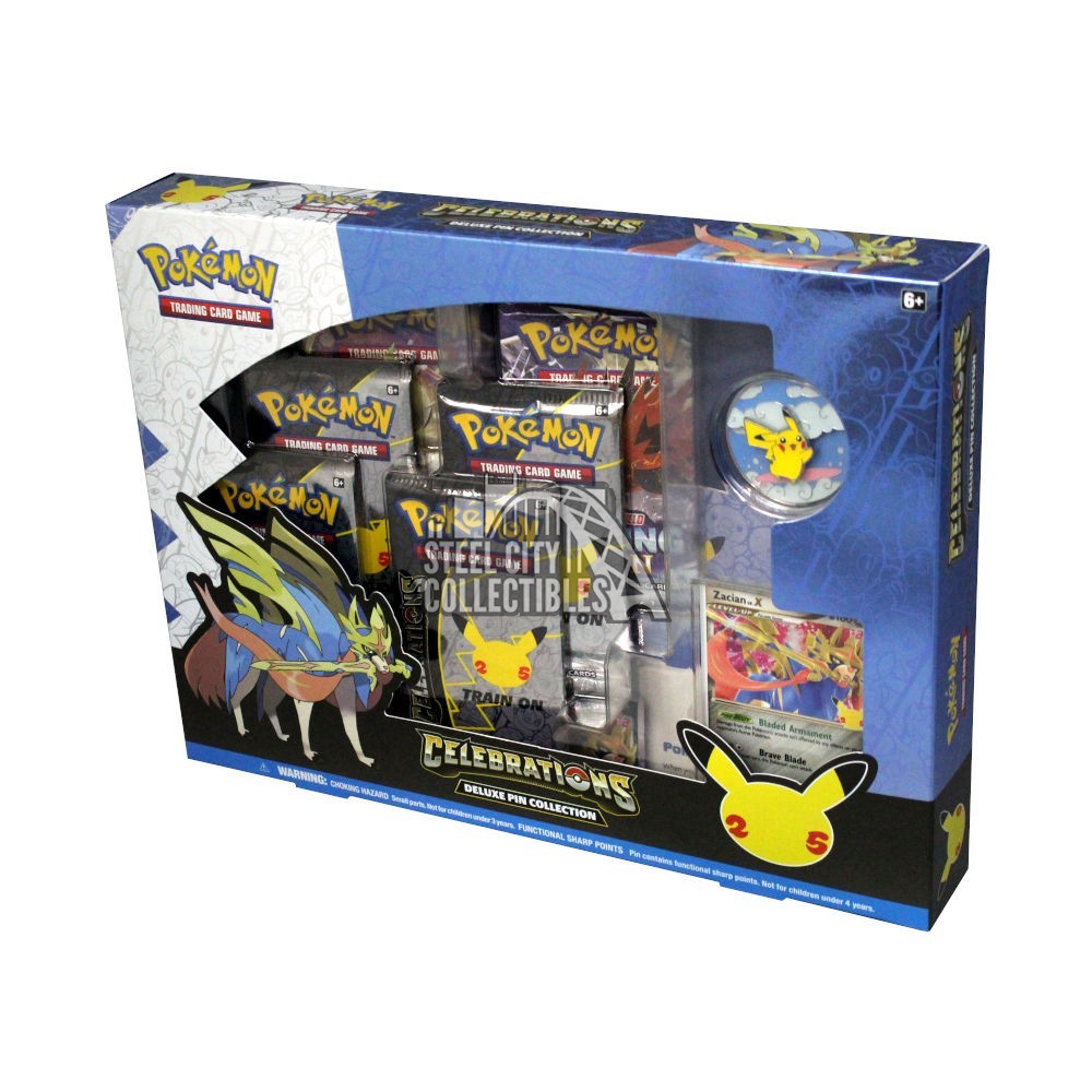 pokemon trading card game celebrations deluxe pin collection Pokemon TCG - Sword & Shield