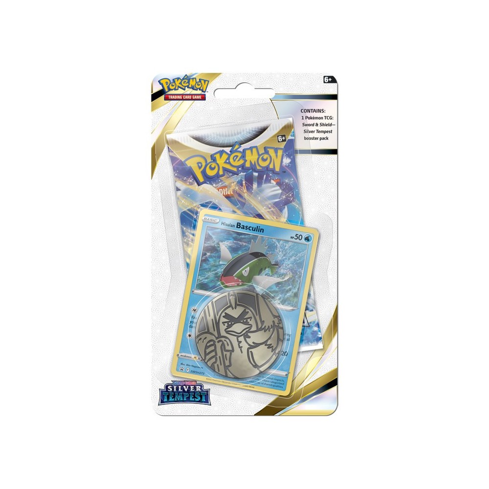 Pokemon Sword & Shield Silver Tempest Checklane Blister Pack | Steel ...