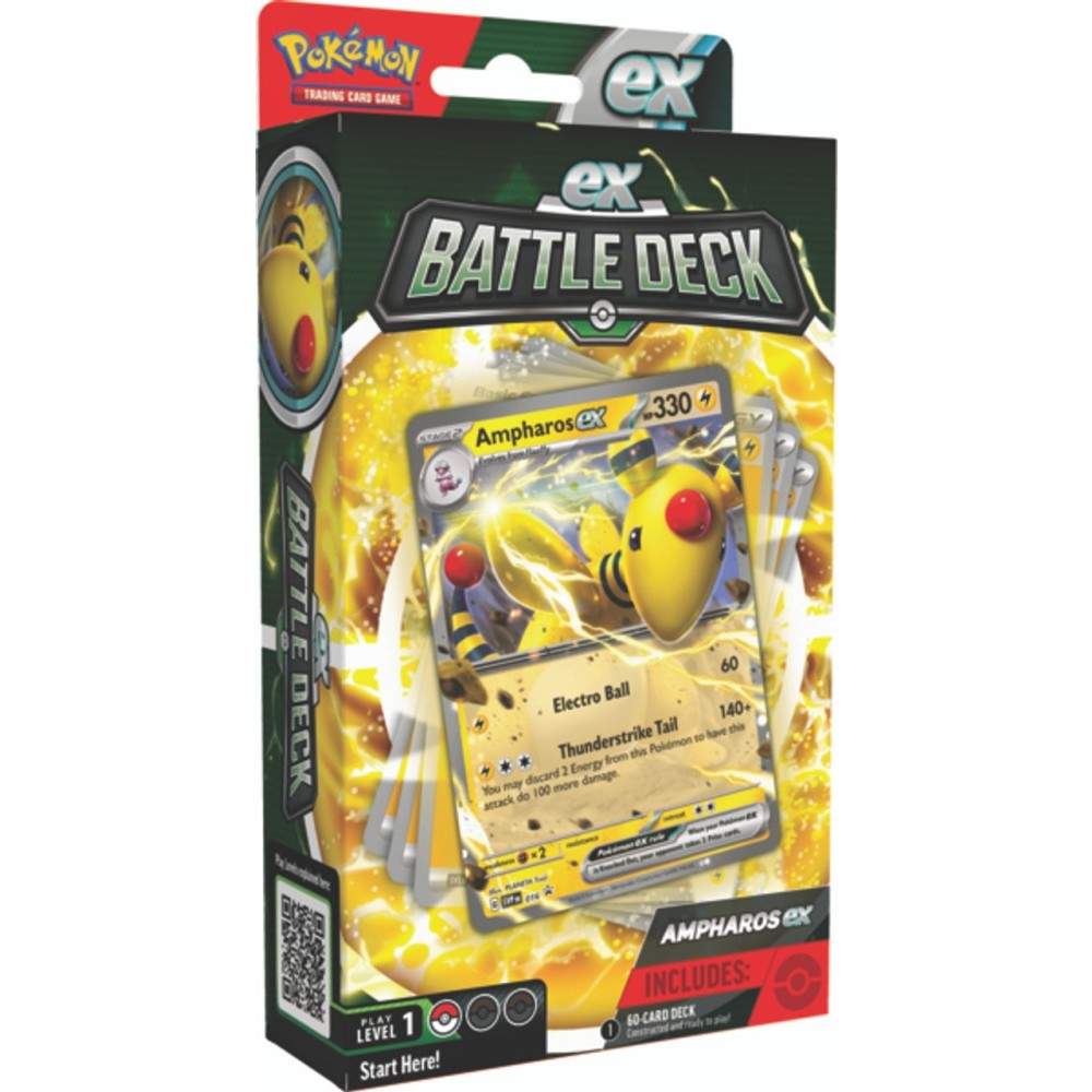 Pokémon Lucario Ampharos ex Battle Deck – The Awesome Card Shop Pokémon Lucario Ampharos ex Battle Deck – The Awesome Card Shop
