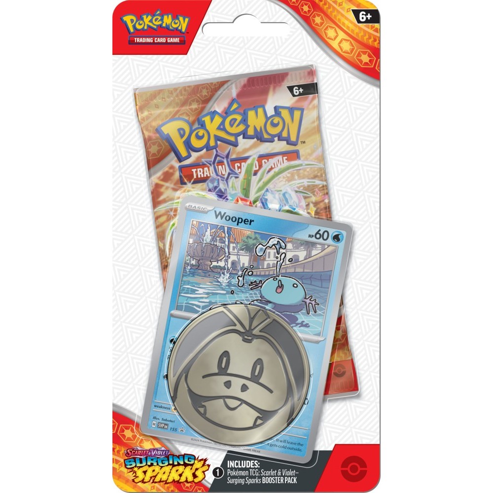 ポケモン - セチア　16ボックス Pokemon Scarlet & Violet Surging Sparks Checklane Blister 16