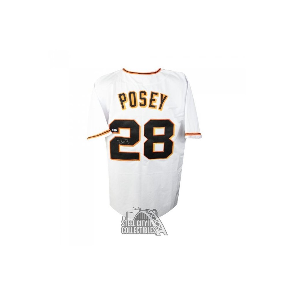 posey autographed jersey