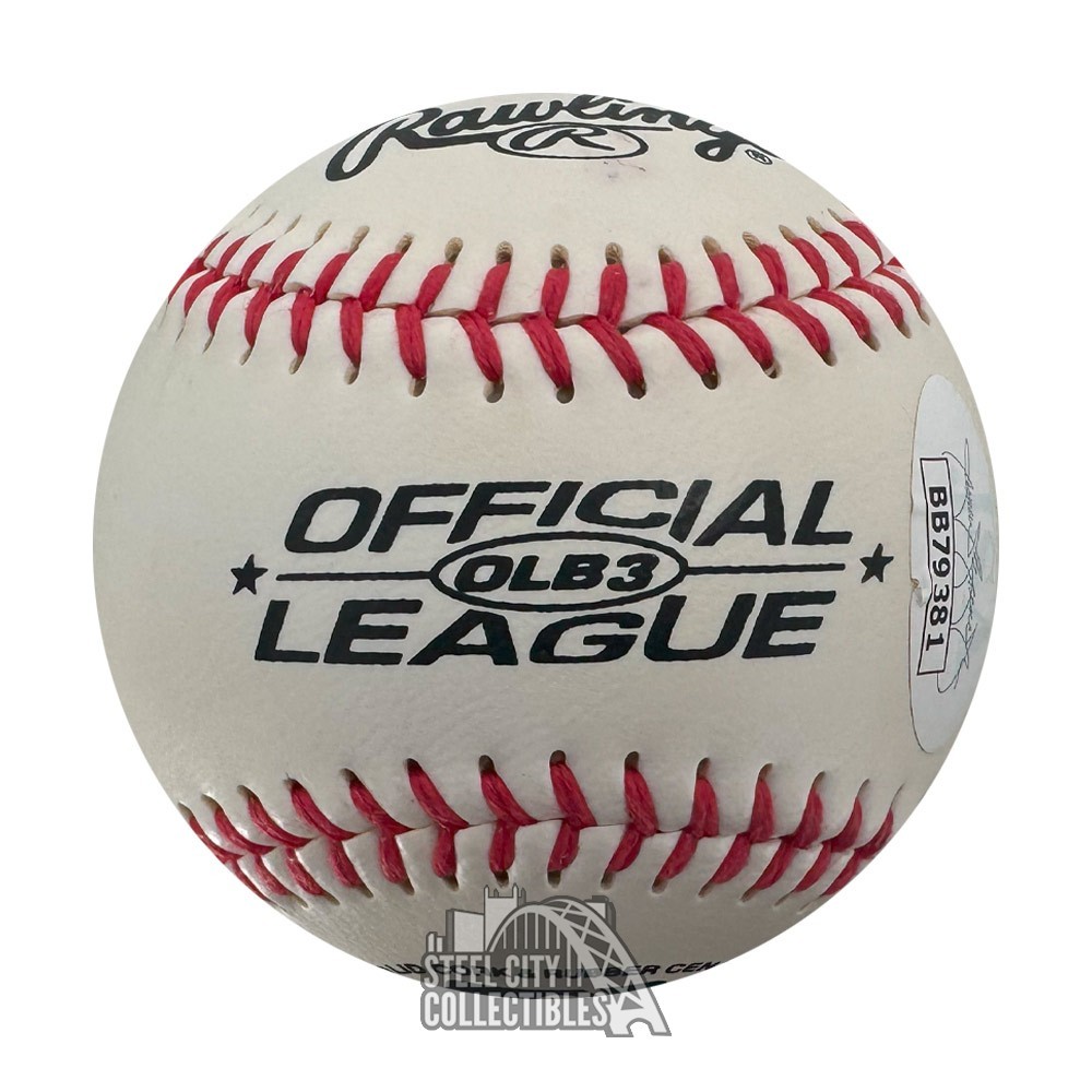 George H. W. Bush Autographed Rawlings OLB3 Baseball - JSA LOA