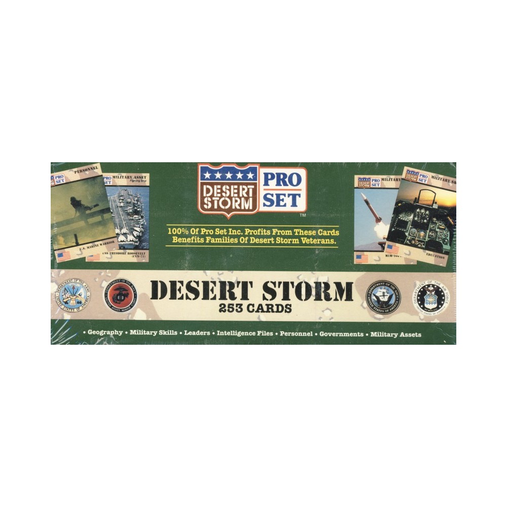 1991 Desert Storm 4th of July Salute Limited Edition Factory Set | Steel  City Collectibles
