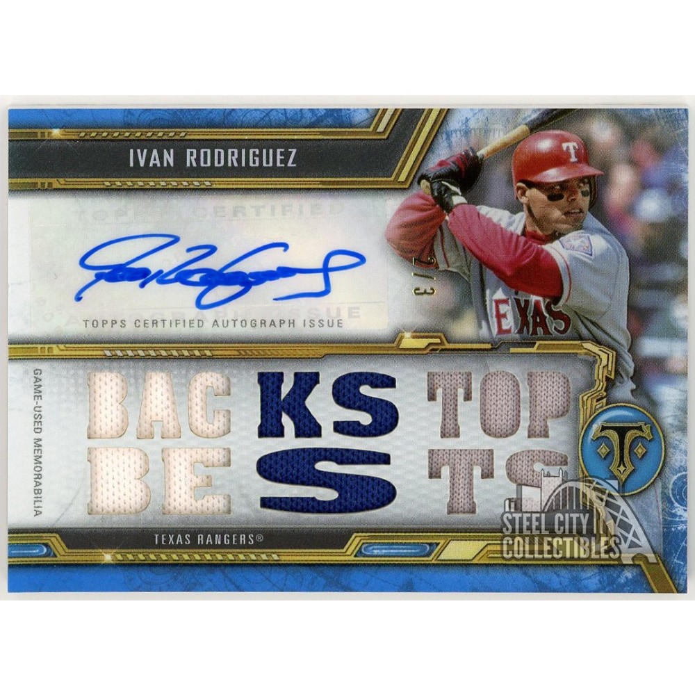 Ivan Rodriguez 0 Topps #189 Archives eBay | Baseball Card Detroit