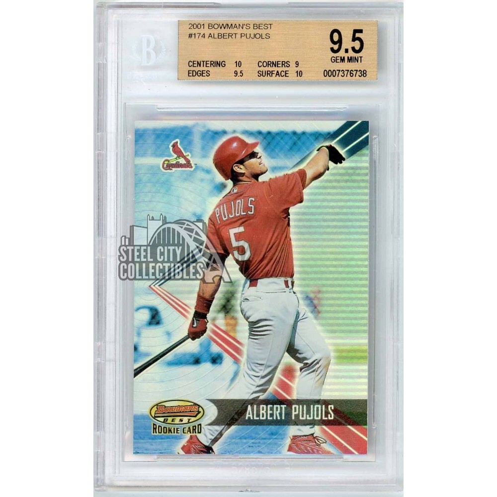 2001 bowman  pujols レア 2001 Bowman Chrome - Albert Pujols #340 for sale | eBay