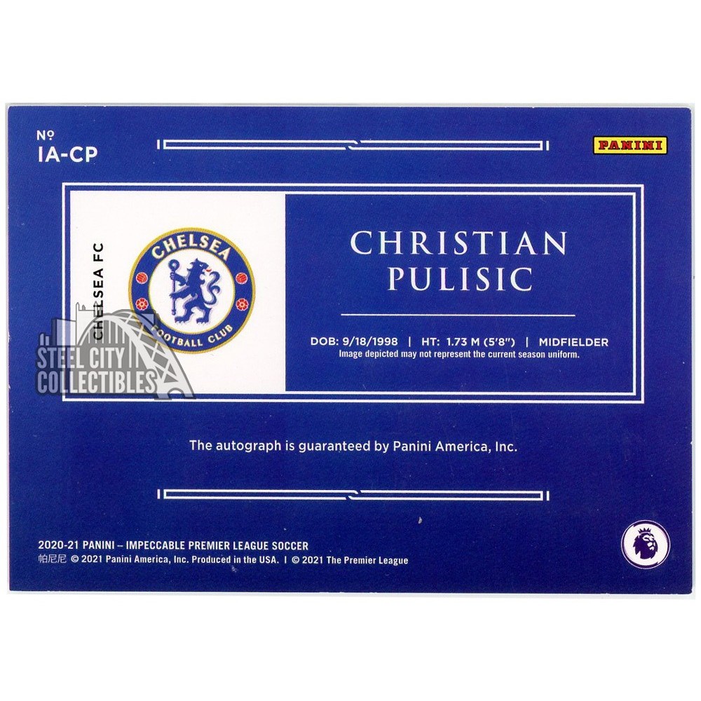Christian Pulisic RC プリシッチ ルーキーカード　ホロ 2023-24 CHRISTIAN PULISIC 20/49 PANINI SELECT FIFA ORANGE | eBay