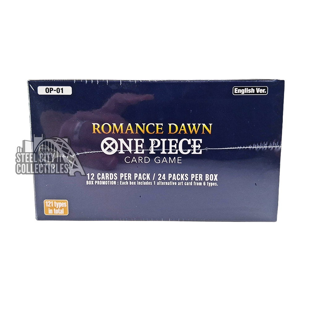 One Piece Romance Dawn Booster Box - Wave 1 (Blue Bottom) | Steel