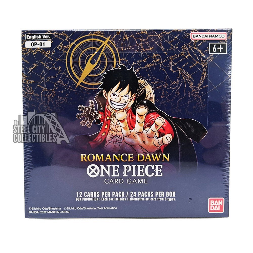 One Piece Romance Dawn Booster Box - Wave 1 (Blue Bottom) | Steel