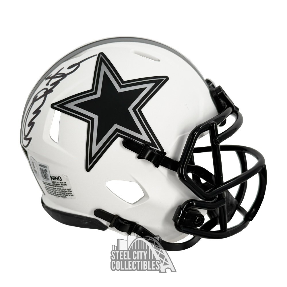 dallas cowboy football helmets Cowboys NFL Mini Helmet And lets not forget the internal foam padding Randy White Autographed Dallas Cowboys