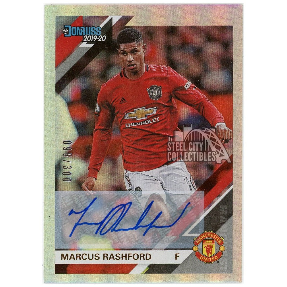 Marcus Rashford 2019-20 Panini Chronicles Donruss Foil