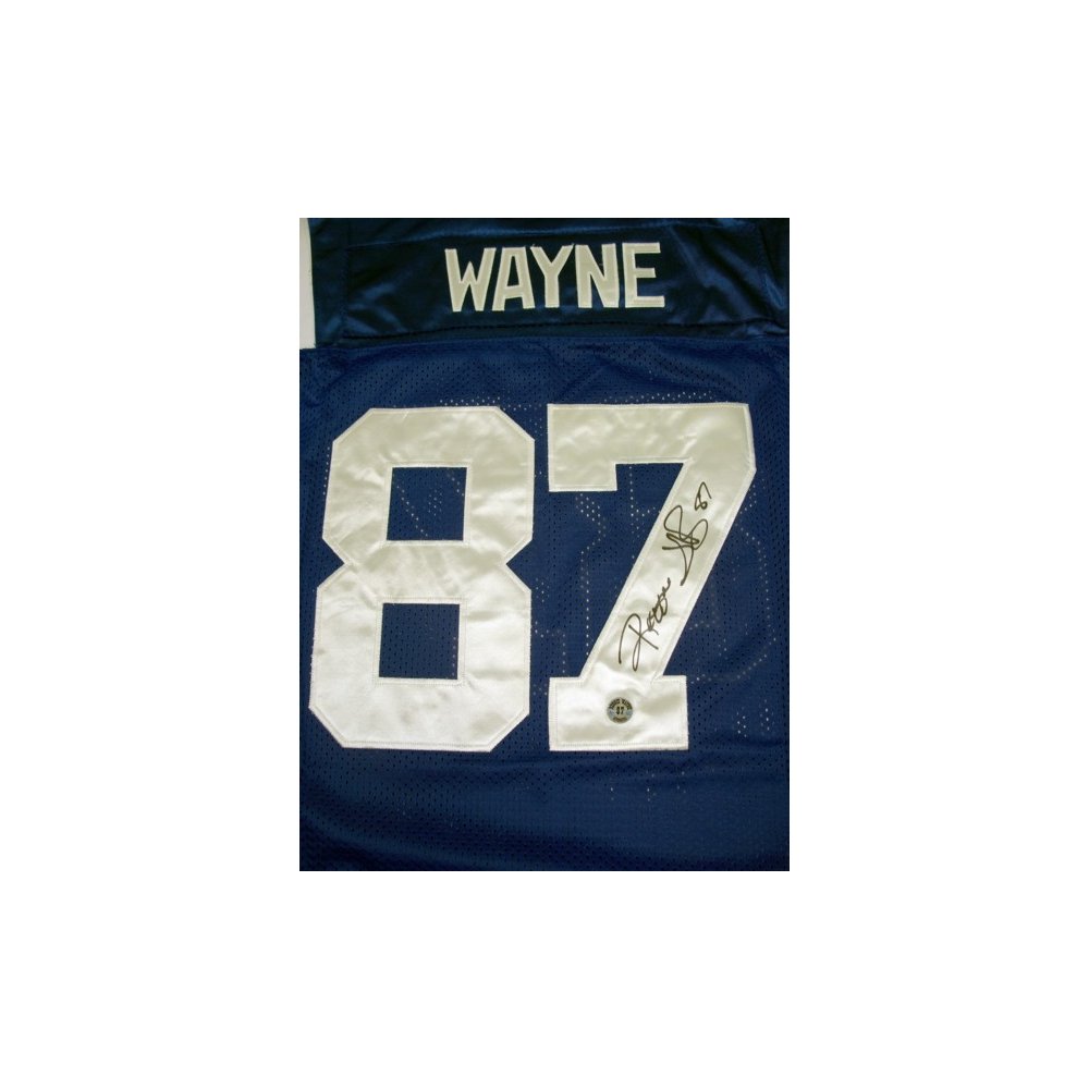 reggie wayne autographed jersey