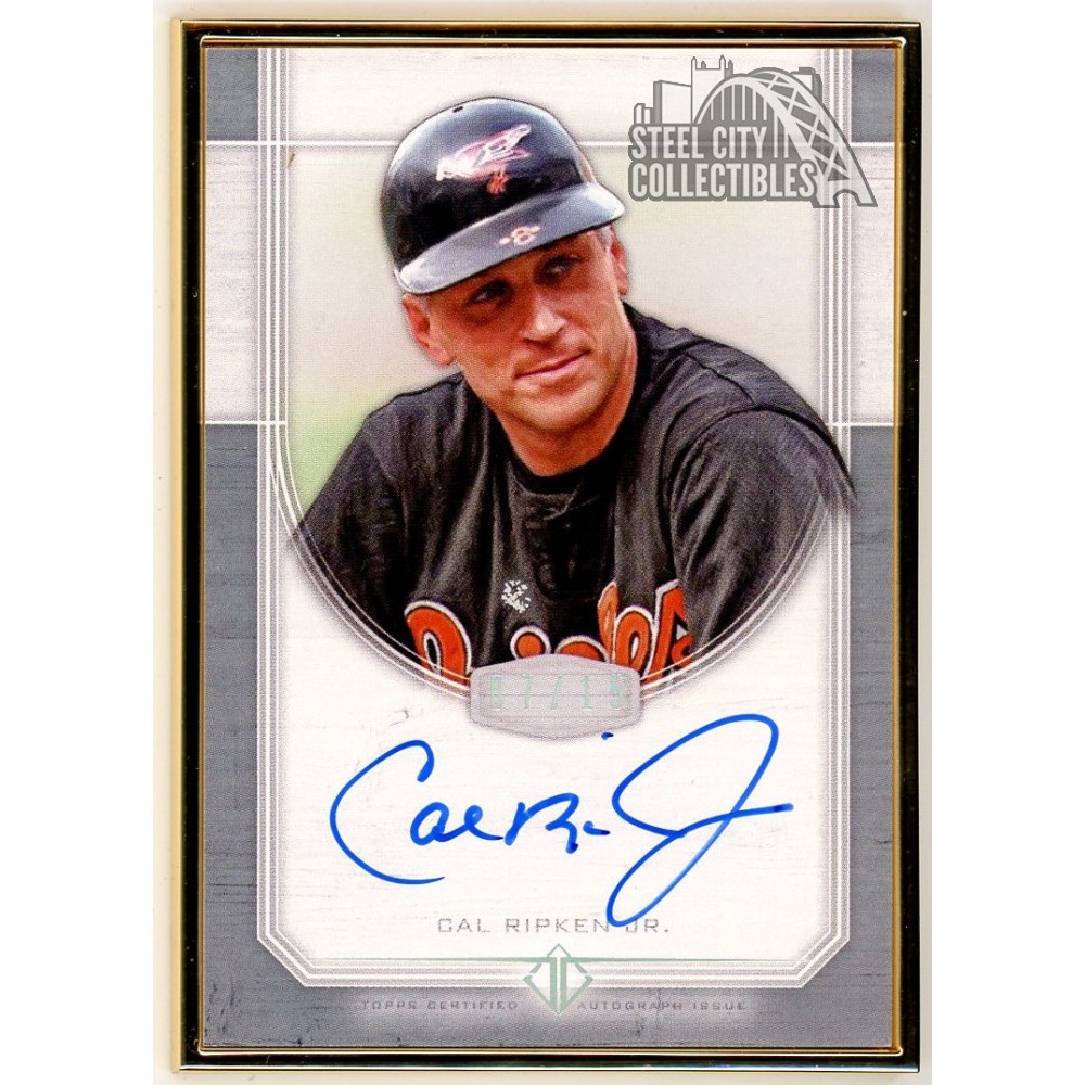 Cal Ripken Jr. 2017 Topps Transcendent Framed Autograph Card #TCA