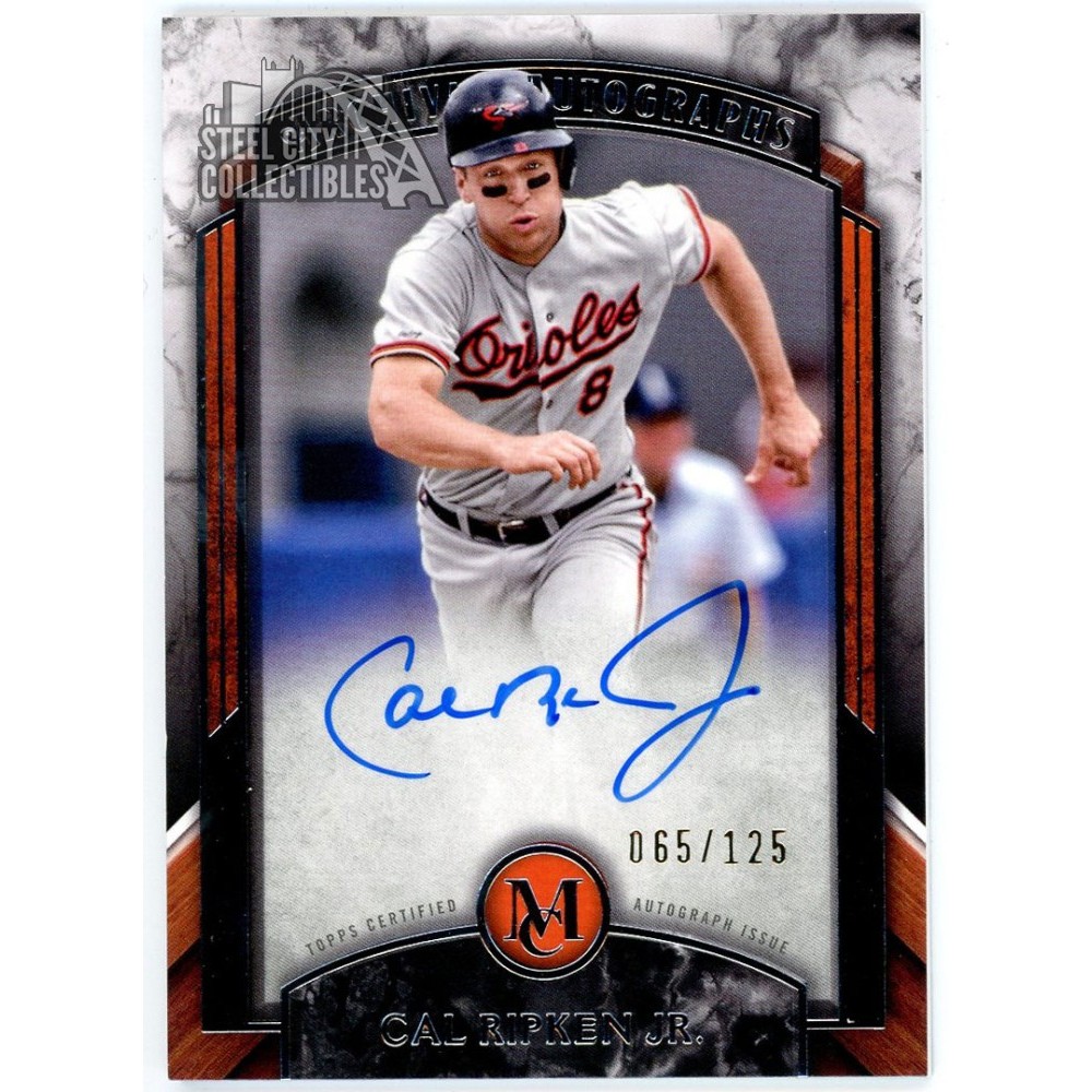 Cal Ripken Jr. 2022 Topps Museum Archival Autographs Card #AA-CPJ