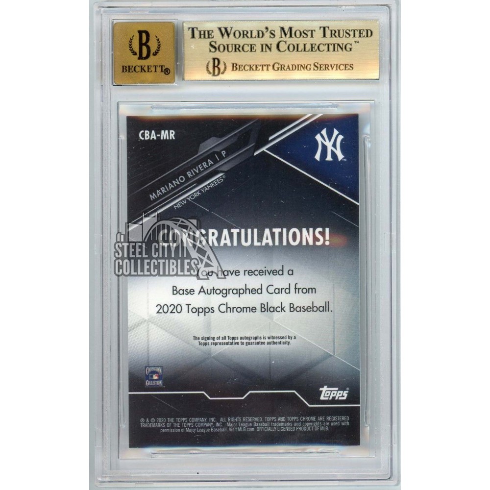 MLB Mariano a サインカード MLB Mariano a サインカード MLB Mariano