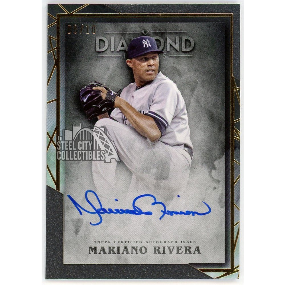 Mariano Rivera 2022 Topps Diamond Icons Autograph Card #AC-MR 8/10