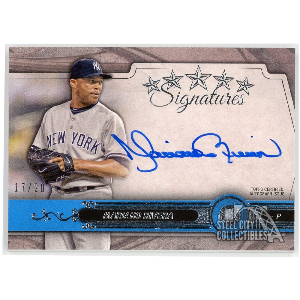 MLB Mariano a サインカード Yahoo!オークション -「mariano rivera」(トレーディングカード