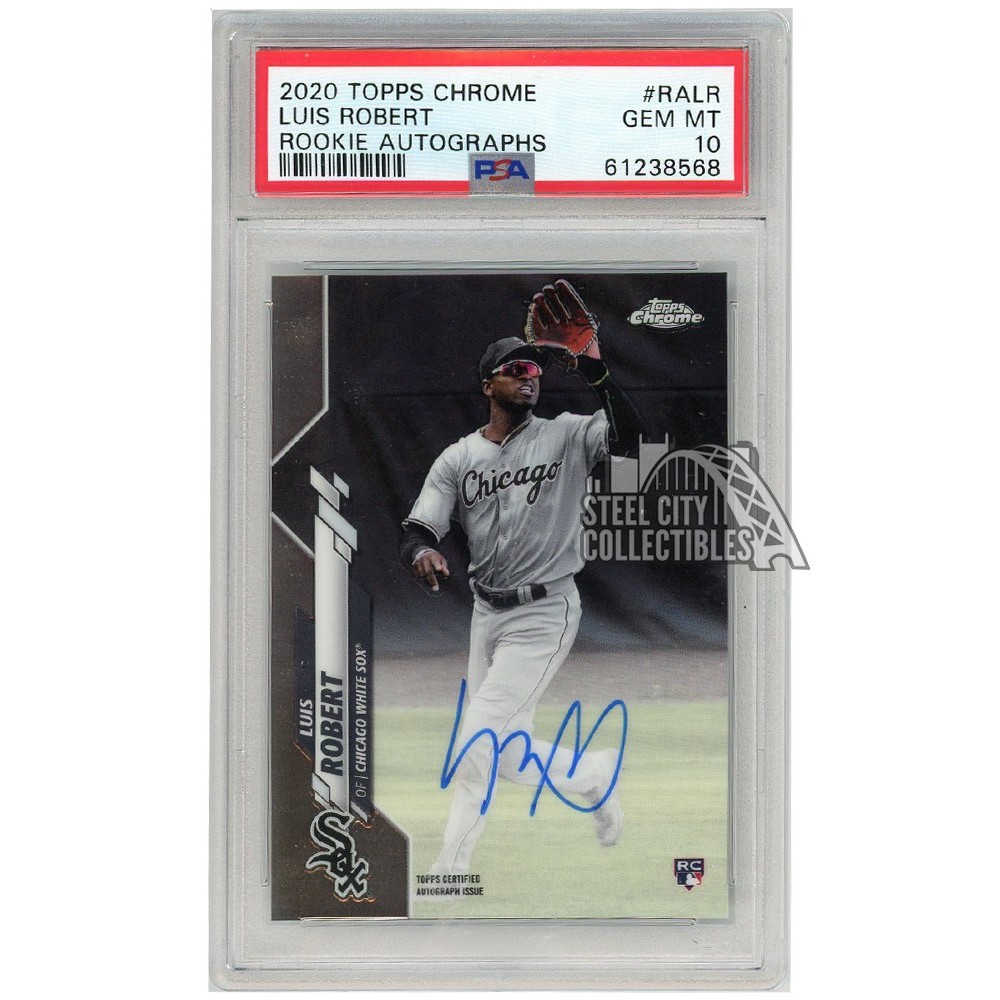 その他 2020 topps chrome luis robert auto /250 Luis Robert 2020 Topps Chrome Update Refractor Rookie Debut